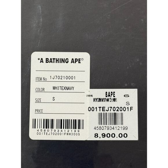 BAPE APE 30th Anniversary Boxed BAPE T-Shirt*NEW in box SZ S*SOLD OUT*NAVY - Picture 3 of 3